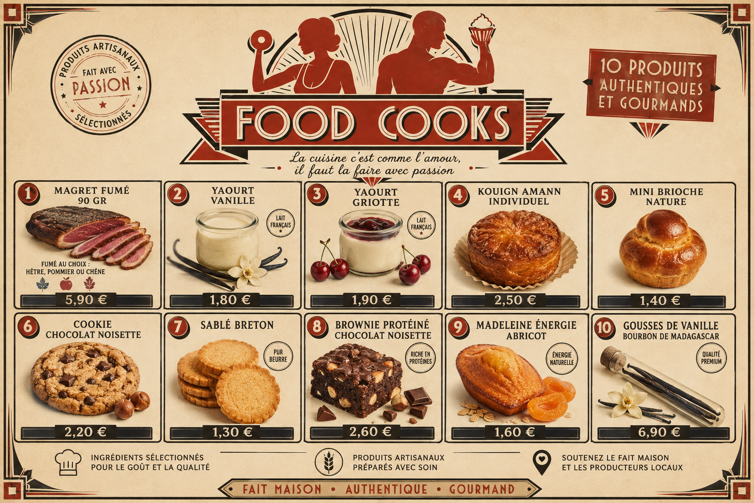 Sélection Food Cooks